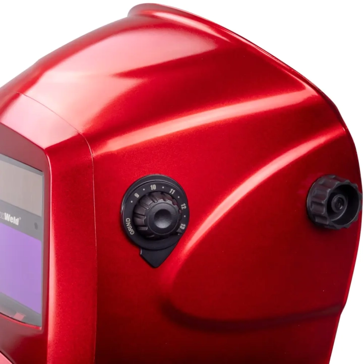 Маска сварщика FoxWeld Корунд-2, красная