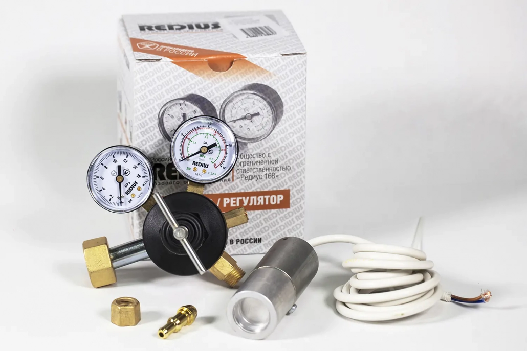 Регулятор расхода газа с подогревателем REDIUS У-30-КР2П (36В)