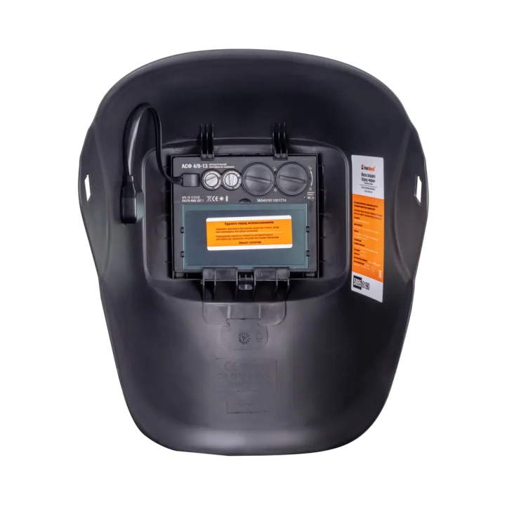 Маска сварщика FoxWeld Корунд с внешней регулировкой, черная