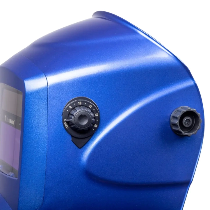 Маска сварщика FoxWeld Корунд-2, синяя