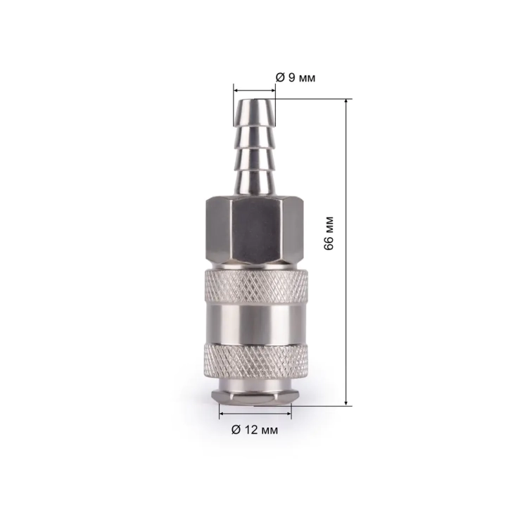 Соединитель Rapid F «мама» — елочка 9 мм