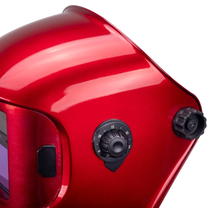 Маска сварщика FoxWeld Корунд-5, красная