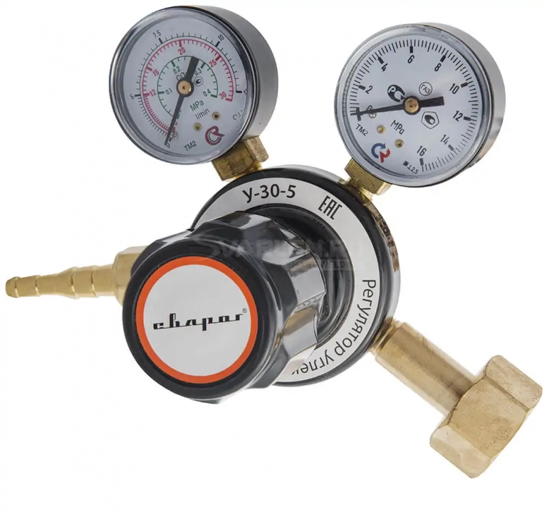 Регулятор расхода газа Сварог У-30-5 (углекислота)