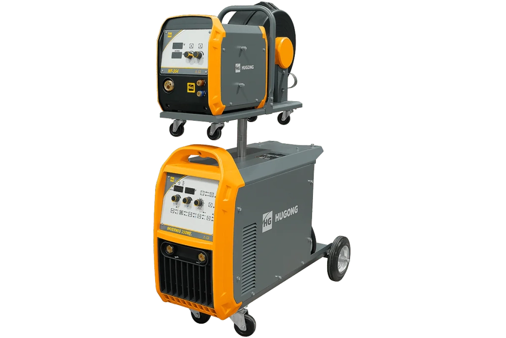 Сварочный полуавтомат HUGONG INVERMIG 350WE III (цифровой подающий)