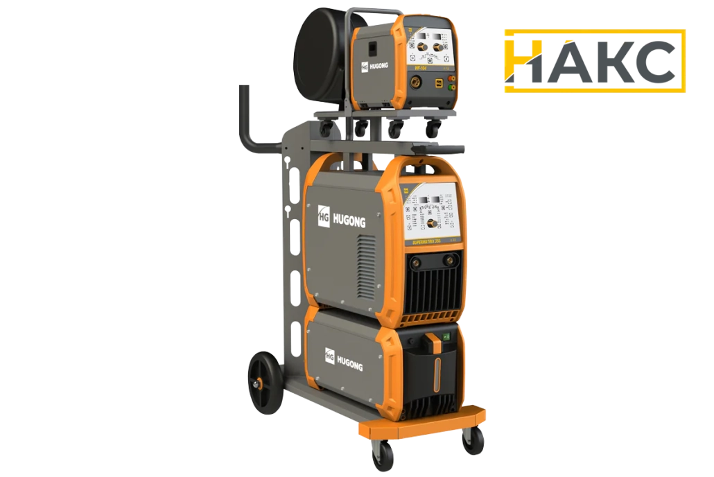 Сварочный полуавтомат HUGONG SUPERMATRIX 350 III (с БО и тележкой)