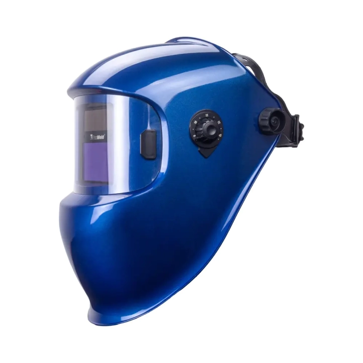 Недорогая сварочная маска FoxWeld Корунд-5 синяя в СПб