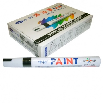 Купить маркер по металлу (Белый) SKRAB 27072 в СПб