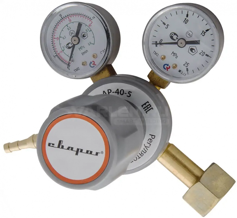 Регулятор расхода аргона крупногабаритный Сварог АР-40-5