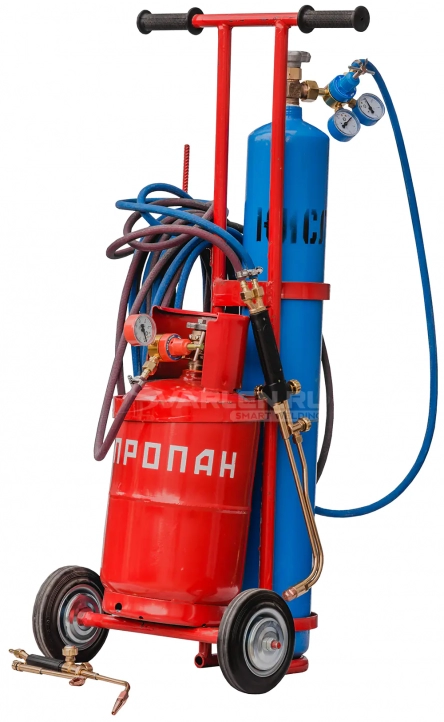 Пост пропановый газосварочный ПГУ-10/12П на литых колесах