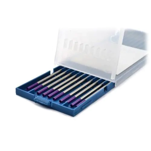 Универсальный электрод вольфрамовый WGLa-15 (фиолетовый) ∅ 1.0 мм