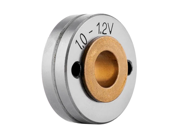 Ролик прижимной плоский 1,0-1,2мм (алюминий Ø 30-14-12 мм)