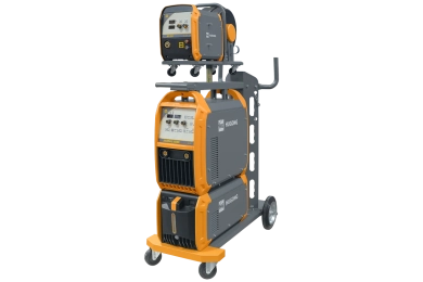 Сварочный полуавтомат HUGONG INVERMIG 500WE III (цифровой подающий) (с БО и тележкой)